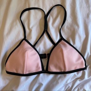 Victoria’s Secret Light Pink Fixed Triangle Bikini Top